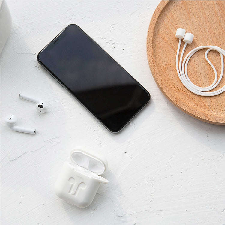 ROCK Wireless Bluetooth Earphone Anti-lost Storage Bag for Apple AirPods, with Cable (Earphone is not Included)