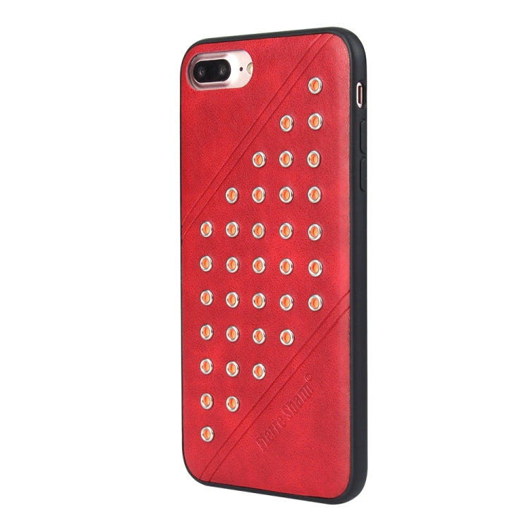 Star Series Retro Crazy Horse Texture PU Leather Case for iPhone 8 Plus / 7 Plus