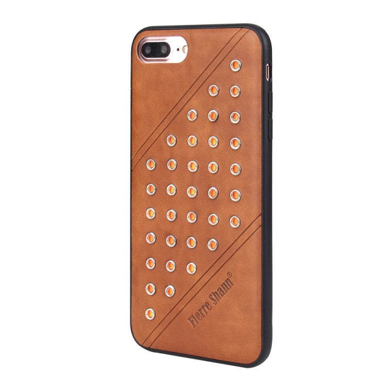 Star Series Retro Crazy Horse Texture PU Leather Case for iPhone 8 Plus / 7 Plus