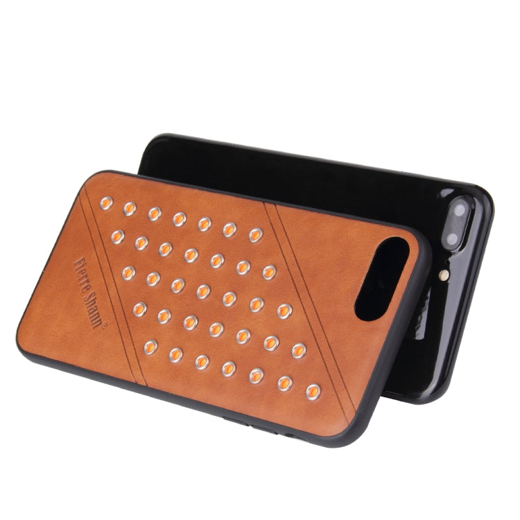 Star Series Retro Crazy Horse Texture PU Leather Case for iPhone 8 Plus / 7 Plus