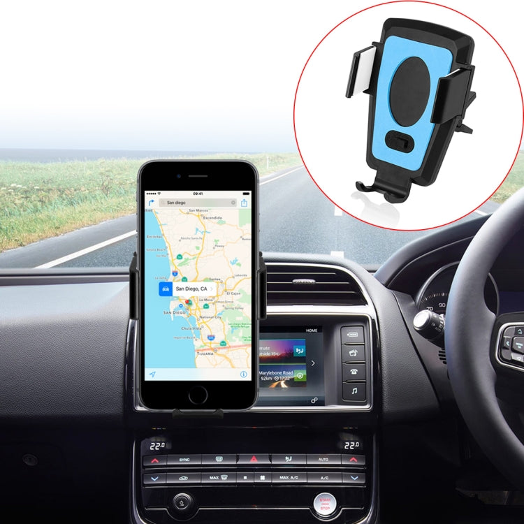 Car Air Outlet Mount DC 5V 2A USB Ports Adjustable Angle Knob Bracket Phone Holder, For iPhone, Samsung, LG, HTC, Huawei and other 2.3-3.5 inch Smartphones