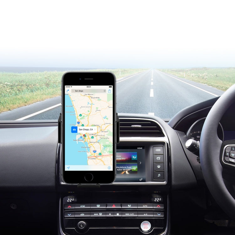 Car Air Outlet Mount DC 5V 2A USB Ports Adjustable Angle Knob Bracket Phone Holder, For iPhone, Samsung, LG, HTC, Huawei and other 2.3-3.5 inch Smartphones