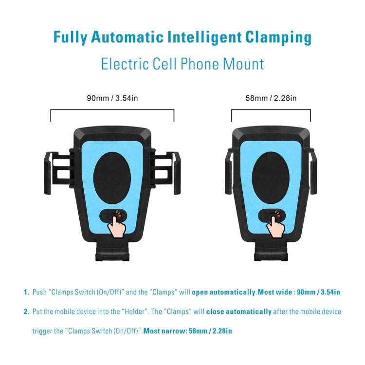 Car Air Outlet Mount DC 5V 2A USB Ports Adjustable Angle Knob Bracket Phone Holder, For iPhone, Samsung, LG, HTC, Huawei and other 2.3-3.5 inch Smartphones