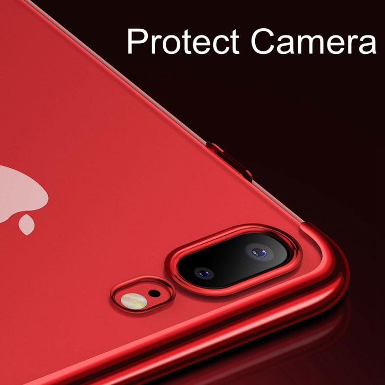 CAFELE For iPhone 8 Plus & 7 Plus Color Electroplating TPU Soft Protective Back Cover Case