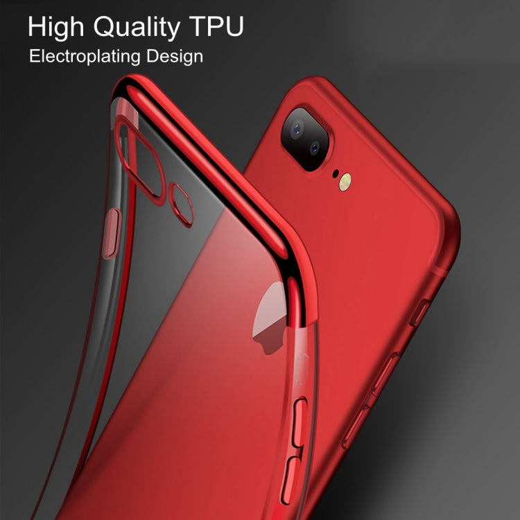 CAFELE For iPhone 8 Plus & 7 Plus Color Electroplating TPU Soft Protective Back Cover Case