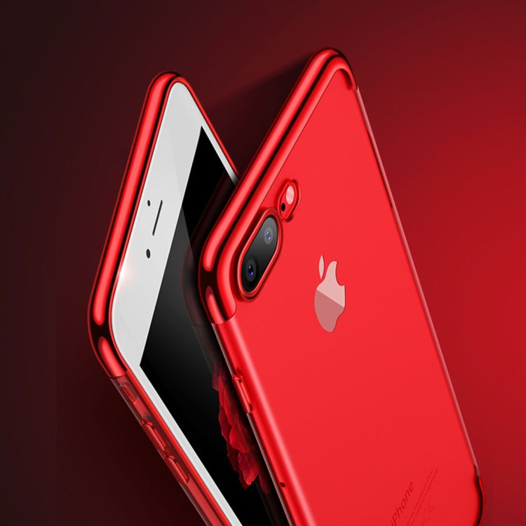 CAFELE For iPhone 8 Plus & 7 Plus Color Electroplating TPU Soft Protective Back Cover Case