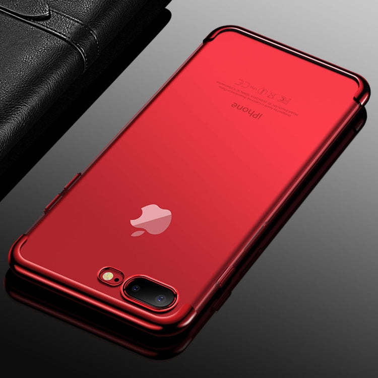 CAFELE For iPhone 8 Plus & 7 Plus Color Electroplating TPU Soft Protective Back Cover Case