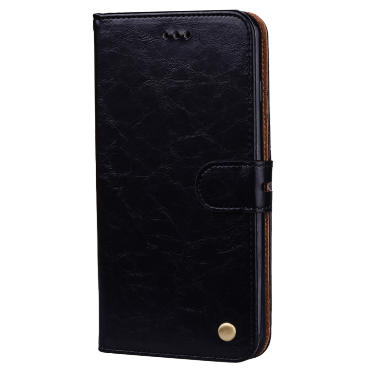 For iPhone 8 Plus & 7 Plus Business Style Oil Wax Texture Horizontal Flip Leather Case with Holder & Card Slots & Wallet