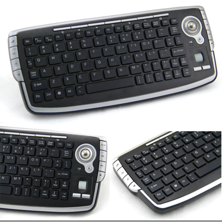 G13 2.4G Wireless Trackball Air Mouse Mini Keyboard Combo for Home TV Android TV Box DVR PC MAC