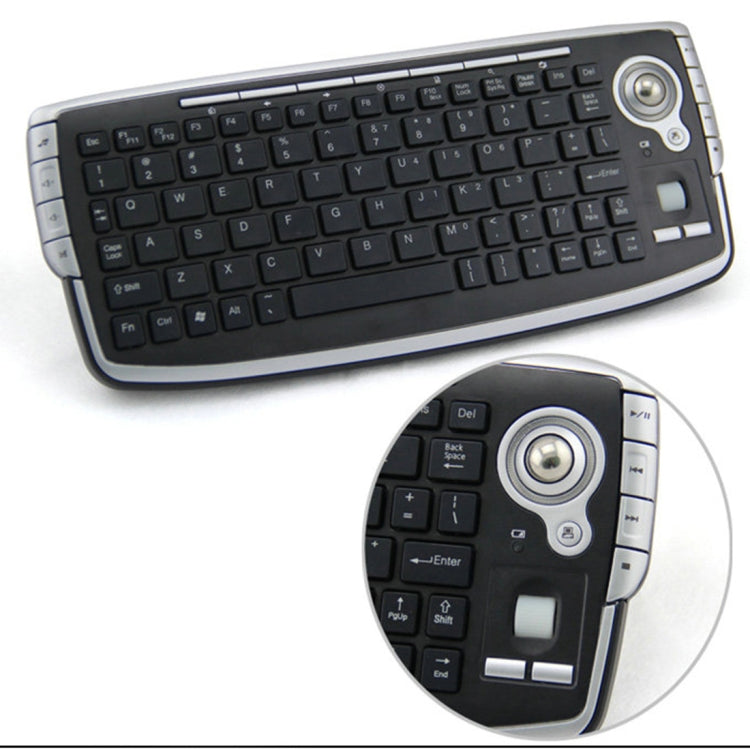 G13 2.4G Wireless Trackball Air Mouse Mini Keyboard Combo for Home TV Android TV Box DVR PC MAC