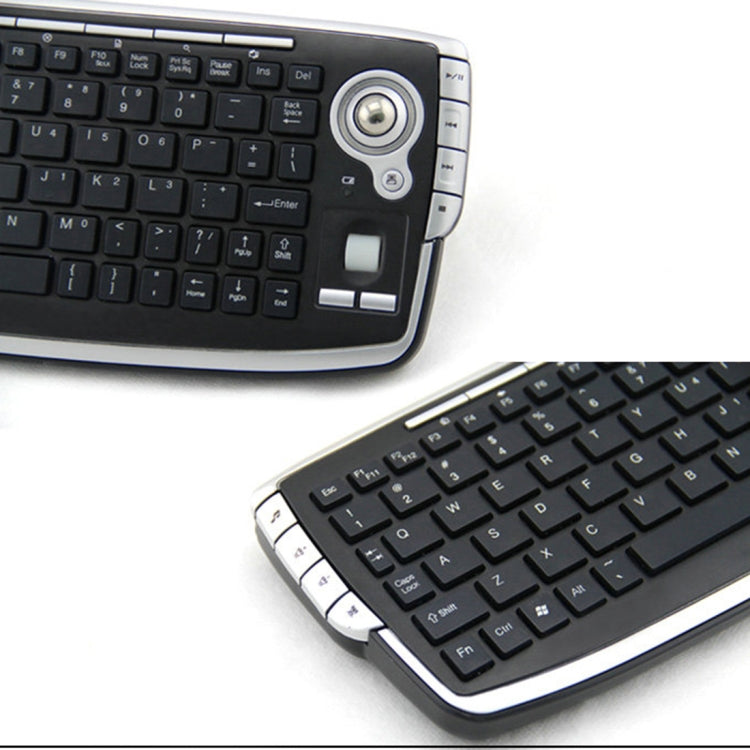 G13 2.4G Wireless Trackball Air Mouse Mini Keyboard Combo for Home TV Android TV Box DVR PC MAC