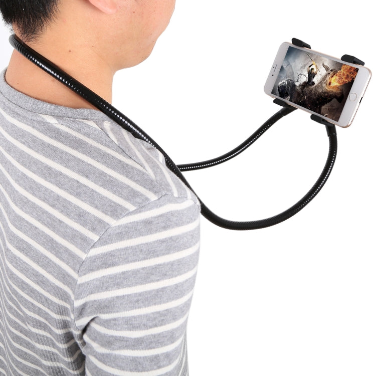 X Shape Clamp Base Lazy Bracket Neck Holder Flexible Long Arm Mount, For iPhone, Galaxy, Huawei, Xiaomi, LG, HTC and Other Smart Phones