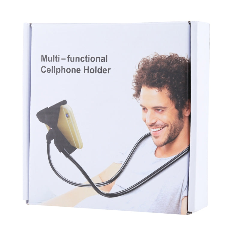 X Shape Clamp Base Lazy Bracket Neck Holder Flexible Long Arm Mount, For iPhone, Galaxy, Huawei, Xiaomi, LG, HTC and Other Smart Phones