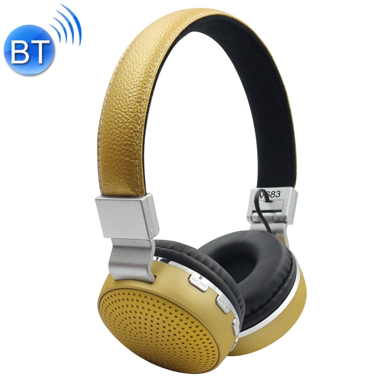 V683 Wireless Bluetooth 4.2 Headphone with Mic & FM & TF Card, For iPhone, iPad, iPod, Samsung, HTC, Sony, Huawei, Xiaomi and other Audio Devices