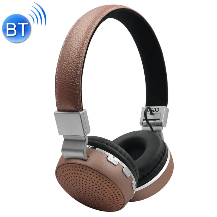 V683 Wireless Bluetooth 4.2 Headphone with Mic & FM & TF Card, For iPhone, iPad, iPod, Samsung, HTC, Sony, Huawei, Xiaomi and other Audio Devices