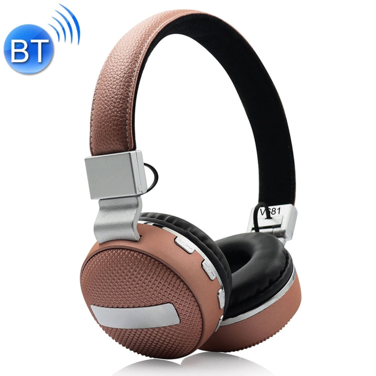 V681 Wireless Bluetooth 4.2 Headphone with Mic & FM & TF Card, For iPhone, iPad, iPod, Samsung, HTC, Sony, Huawei, Xiaomi and other Audio Devices