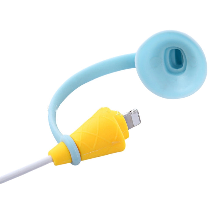 Ice Cream Shape iPhone Data Charging Cable Saver Protective Cover, Random Color Delivery