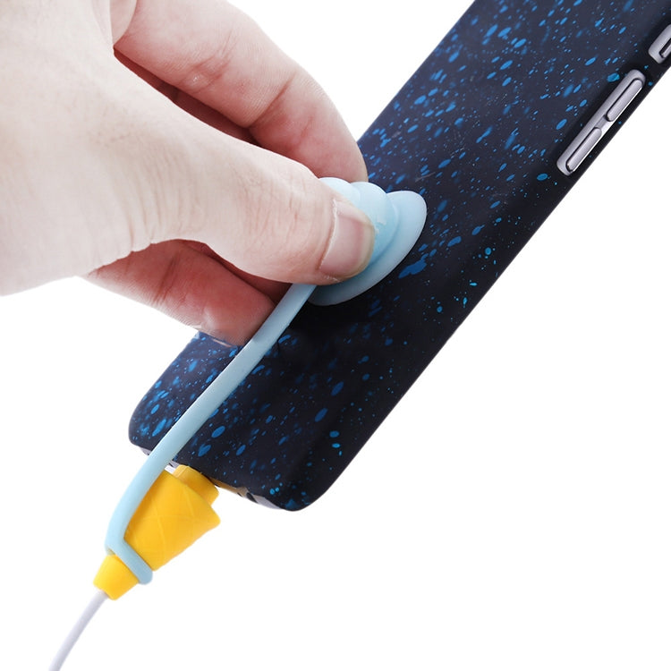 Ice Cream Shape iPhone Data Charging Cable Saver Protective Cover, Random Color Delivery