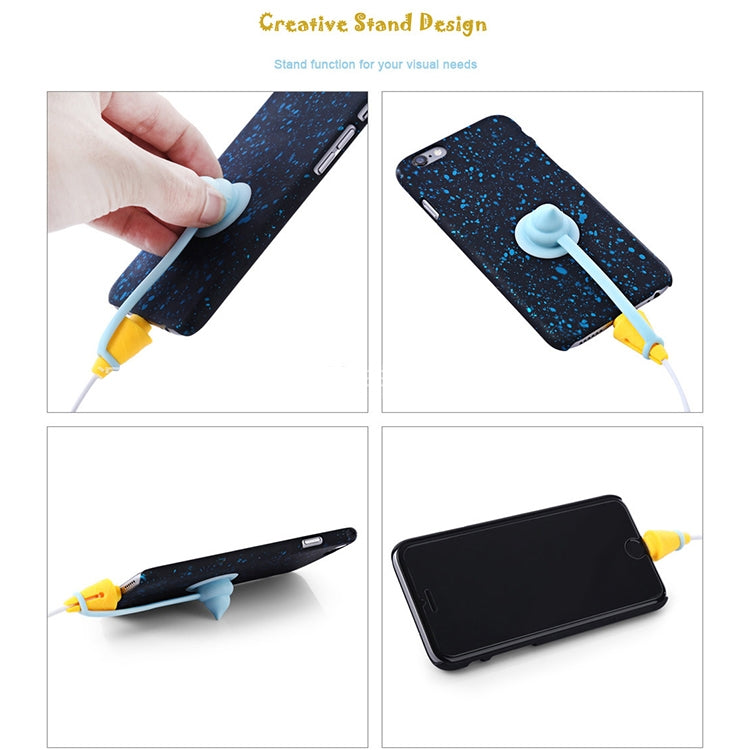 Ice Cream Shape iPhone Data Charging Cable Saver Protective Cover, Random Color Delivery