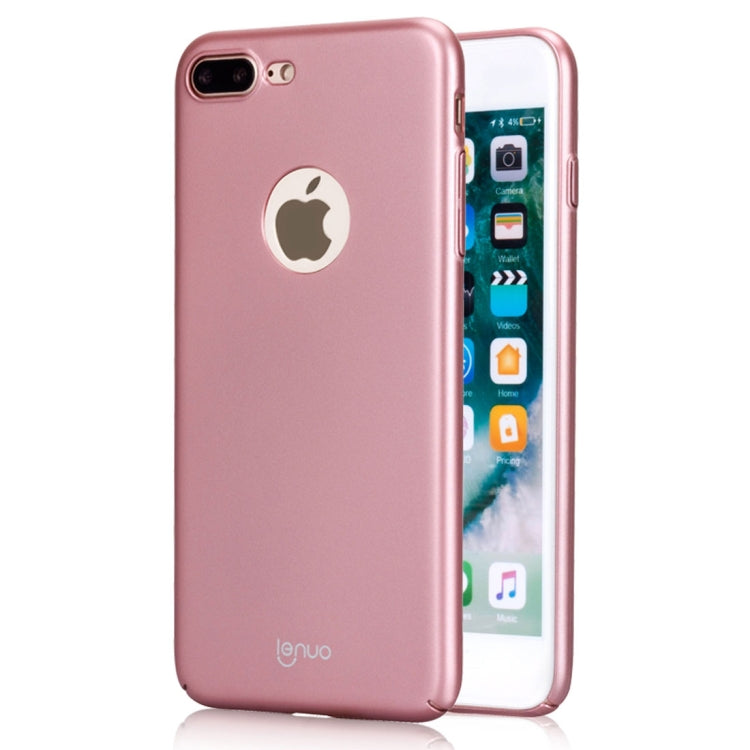 Lenuo for iPhone 8 Plus PC Ultra-thin Protective Back Cover Case