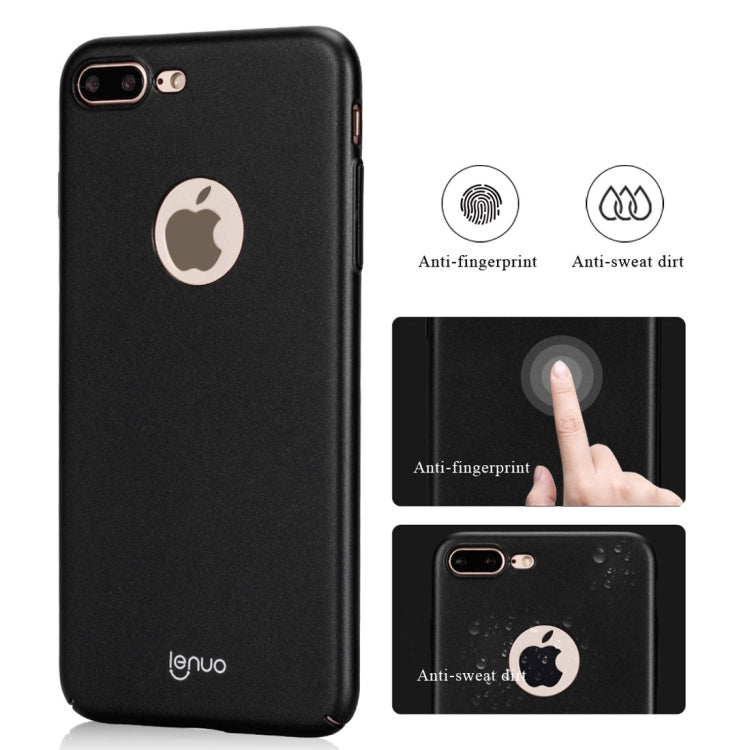 Lenuo for iPhone 8 Plus PC Ultra-thin Protective Back Cover Case