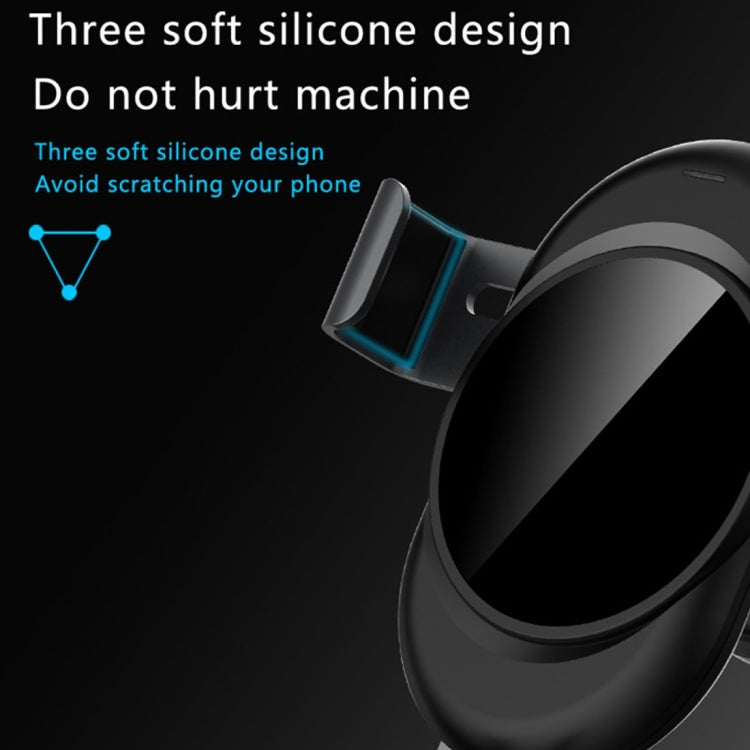 lenuo CL-27 Universal Car Air Vent Mount Clamp Phone Gravity Holder, For iPhone, Galaxy, Sony, Lenovo, HTC, Huawei and other Smartphones(Grey)