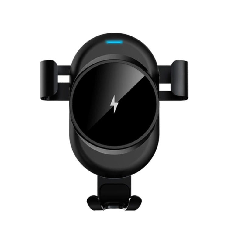 lenuo CL-28 Clamping Gravity Holder Car Air Vent Mount Qi Wireless Charger, For iPhone, Galaxy, Sony, Lenovo, HTC, Huawei, and other Smartphones(Black)