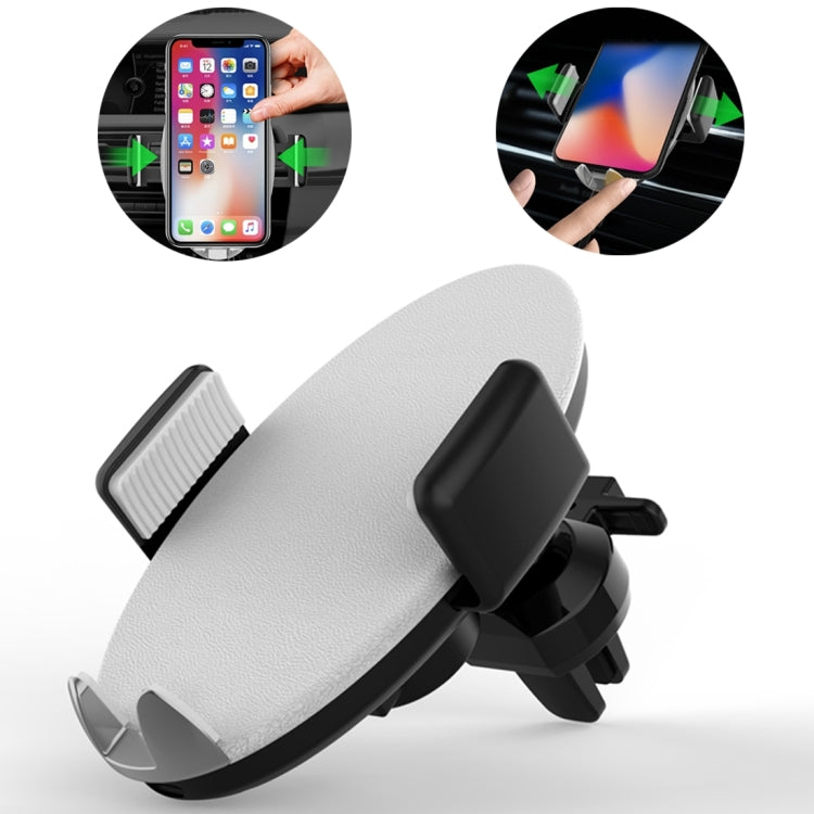 HAMTOD HMT3 Car Air Vent Mount ABS Smart Automatic Clamp Phone Holder Stand, For iPhone, Galaxy, Sony, Lenovo, HTC, Huawei and other 4-6 inches Smartphones