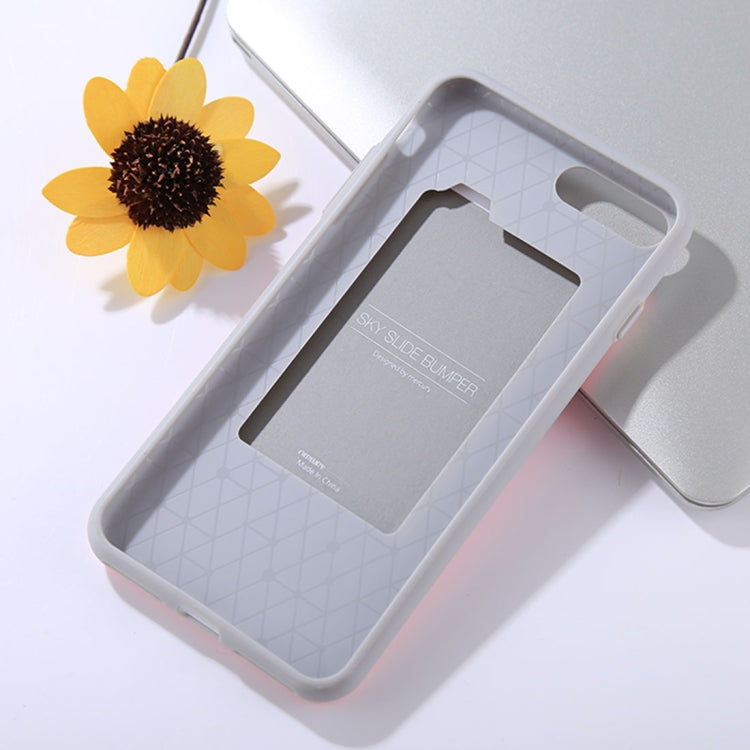 GOOSPERY for iPhone 8 Plus & 7 Plus TPU + PC Sky Slide Bumper Protective Back Case with Card Slot