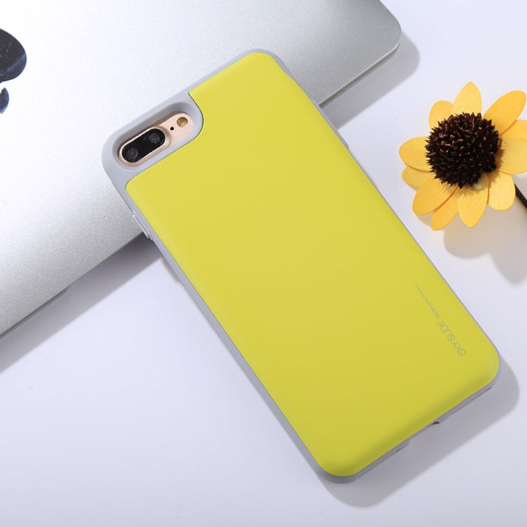 GOOSPERY for iPhone 8 Plus & 7 Plus TPU + PC Sky Slide Bumper Protective Back Case with Card Slot