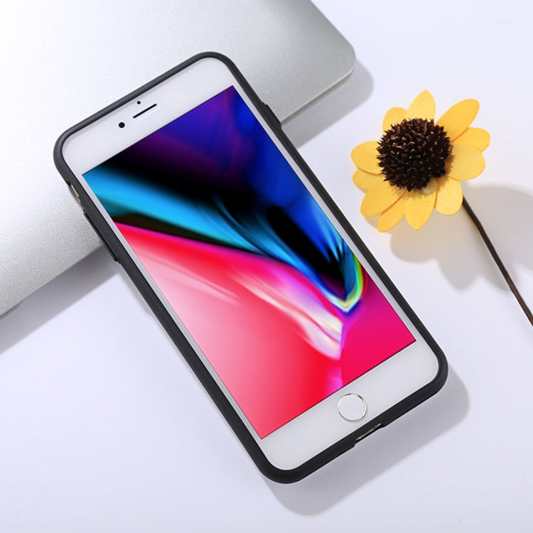GOOSPERY for iPhone 8 Plus & 7 Plus TPU + PC Sky Slide Bumper Protective Back Case with Card Slot