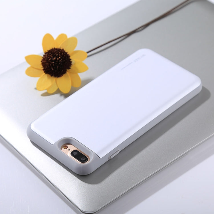 GOOSPERY for iPhone 8 Plus & 7 Plus TPU + PC Sky Slide Bumper Protective Back Case with Card Slot