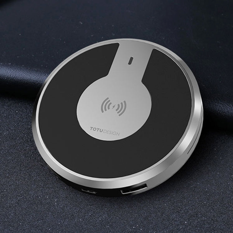 TOTUDESIGN Star Series WX02 Multi-charge 4 Ports Qi Standard Wireless Charger Fast Charger with LED Indicator, For iPhone X & 8 & 8 Plus, Galaxy S8 & S8+, LG G3 & G2 & G10, Nokia Lumia 820, Google Nexus 6 & 5 & 4 and Other QI Standard Smartphones