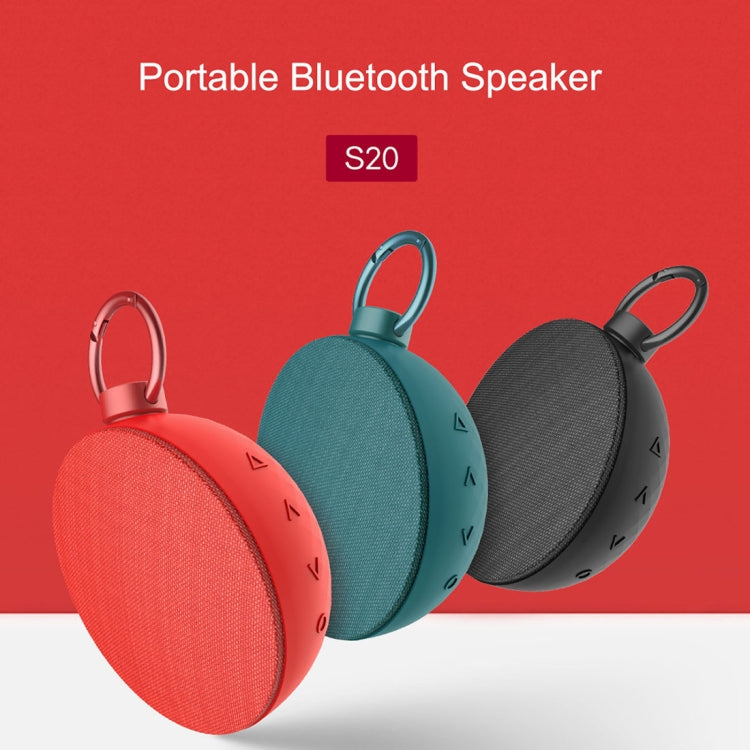 ROCK S20 Portable IPX4 Waterproof Music Loudspeakers Wireless Bluetooth Speaker, Compatible with IOS and Android Devices