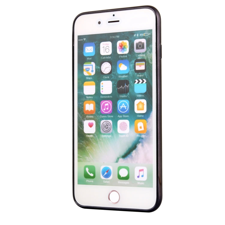 For iPhone 8 Plus & 7 Plus Ultra-thin Electroplating Soft TPU Protective Back Cover Case