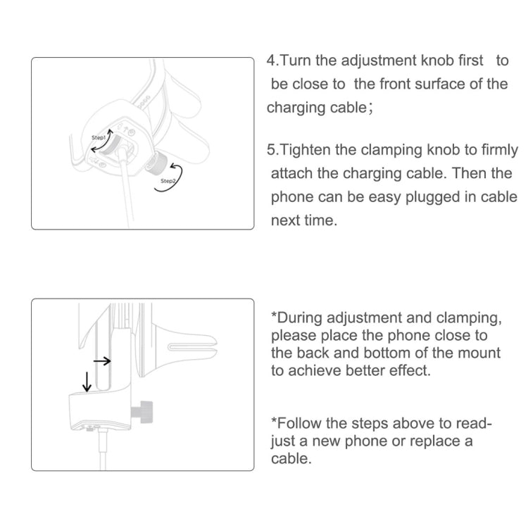 ROCK AutoBot Car Air Vent Mount Universal Phone Holder Cradle Stand, For