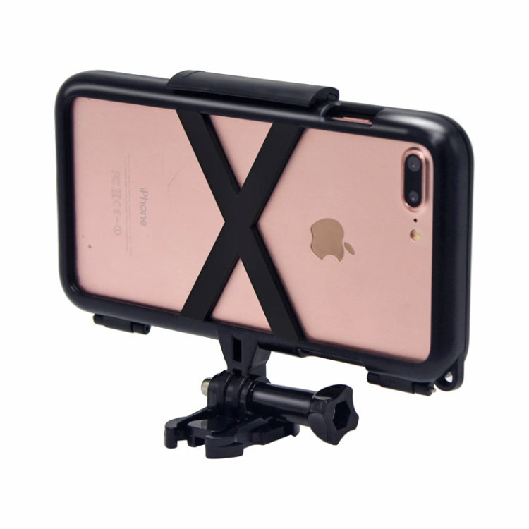 HAMTOD for iPhone 8 Plus & 7 Plus & 6 Plus PC Dropproof Shock Absorption Sponge Pads Sports Protective Back Cover Case with Parts