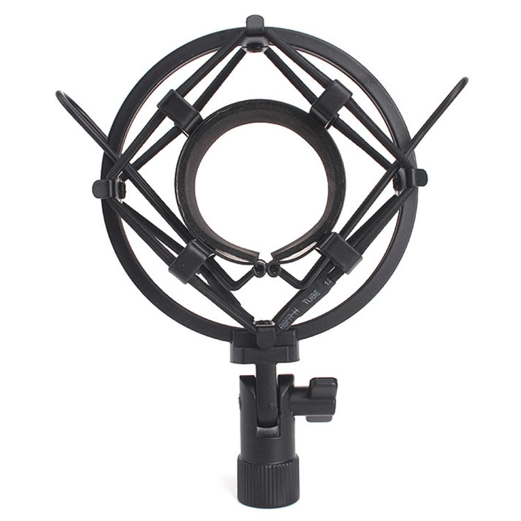 46mm Plastic Microphone Shock Mount Holder Stand, for Studio Recording, Live Broadcast, Live Show, KTV, etc.
