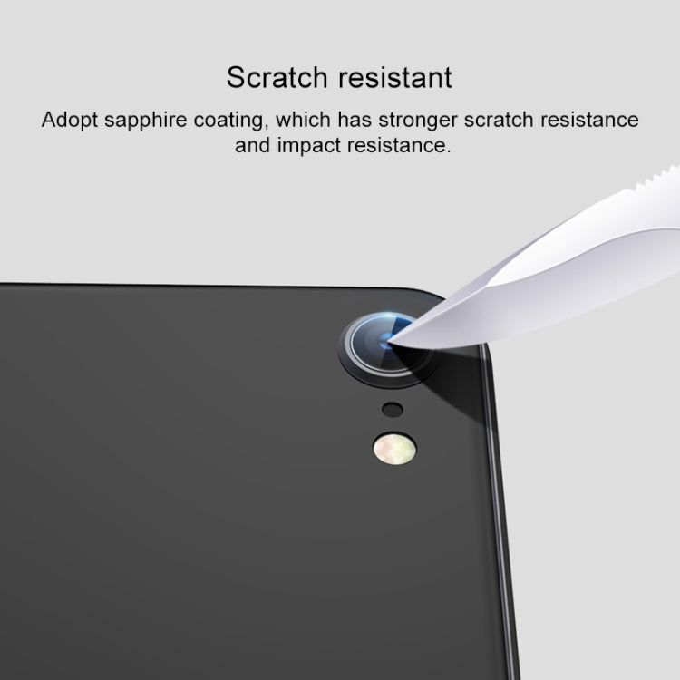 For iPhone SE 2020 10pcs 9H 2.5D Round Edge Rear Camera Lens Tempered Glass Film