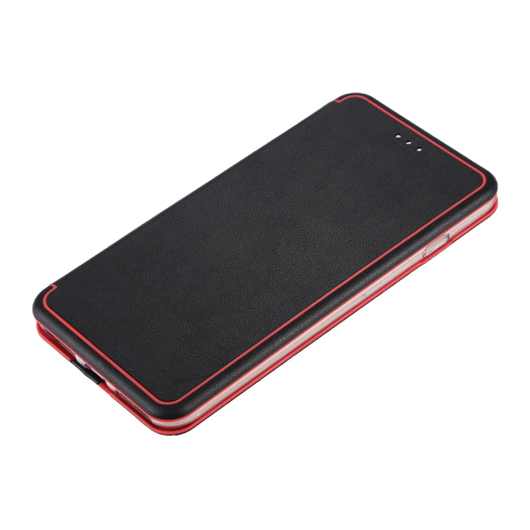 For iPhone 6 Plus & 6s Plus & 7 Plus & 8 Plus Ultra-thin Magnetic Horizontal Flip Shockproof Protective Leather Case with Holder & Card Slot