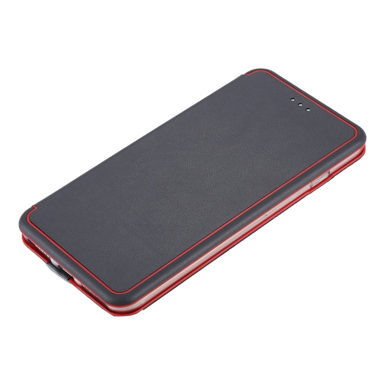 For iPhone 6 Plus & 6s Plus & 7 Plus & 8 Plus Ultra-thin Magnetic Horizontal Flip Shockproof Protective Leather Case with Holder & Card Slot