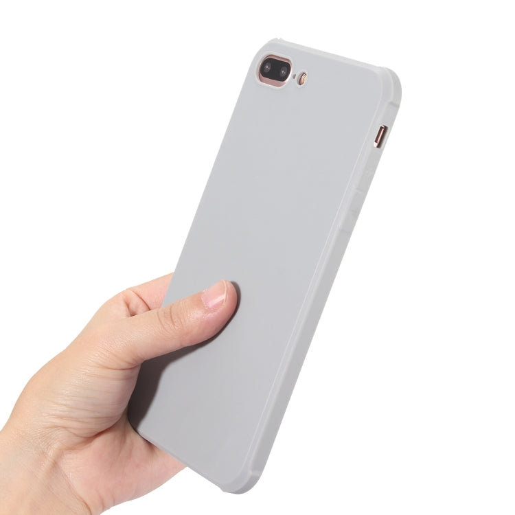 For iPhone 8 Plus & 7 Plus Dropproof Protective Soft TPU Back Case Cover