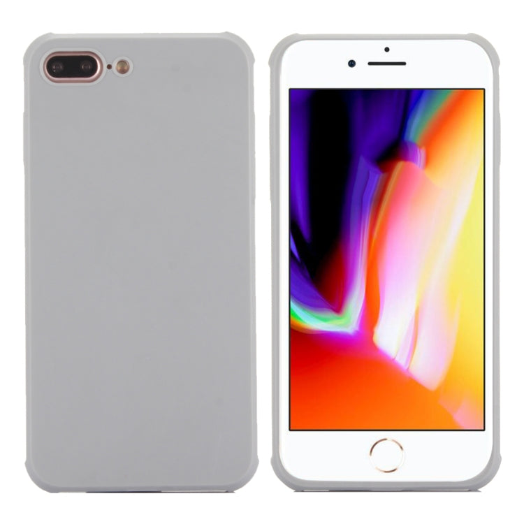 For iPhone 8 Plus & 7 Plus Dropproof Protective Soft TPU Back Case Cover