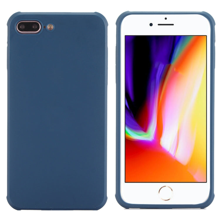 For iPhone 8 Plus & 7 Plus Dropproof Protective Soft TPU Back Case Cover