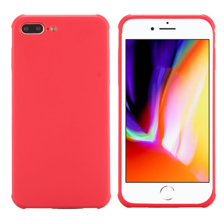 For iPhone 8 Plus & 7 Plus Dropproof Protective Soft TPU Back Case Cover