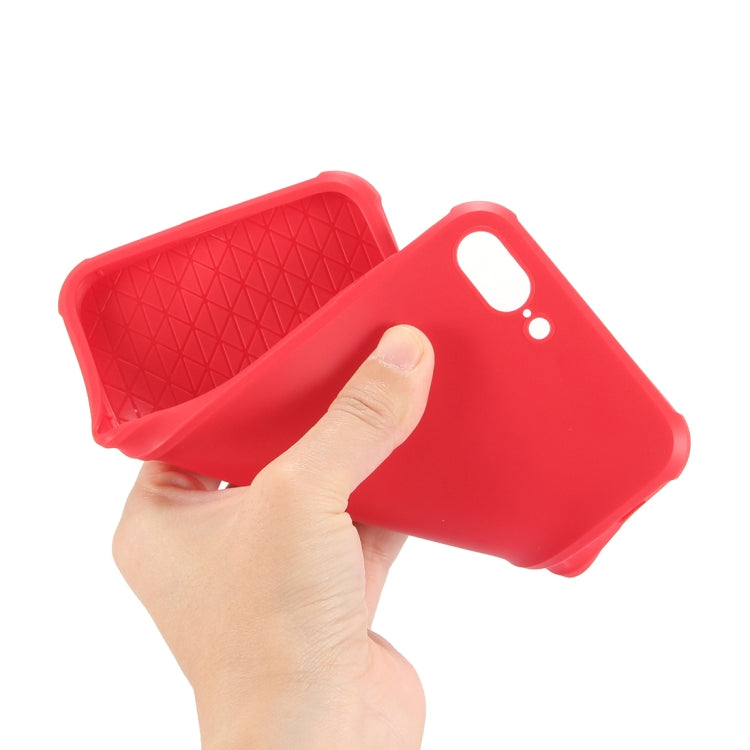 For iPhone 8 Plus & 7 Plus Dropproof Protective Soft TPU Back Case Cover