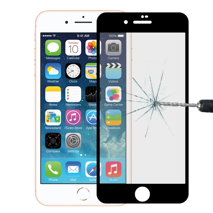 Anti-scratch 9H 10D Full Screen Privacy Anti-glare Tempered Glass Film for iPhone 8 Plus & 7 Plus