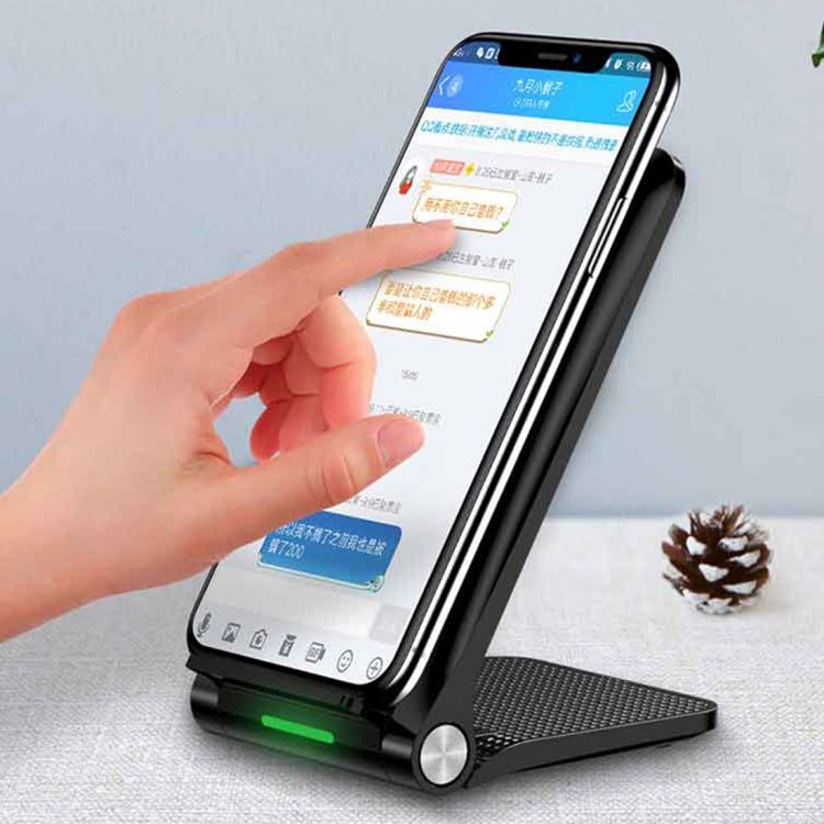 TOTUDESIGN CACW-020 Skyscraper Series Round 10W Fast Charging Qi Wireless Charger Pad, For iPhone, Galaxy, Huawei, Xiaomi, LG, HTC and Other Smart Phones