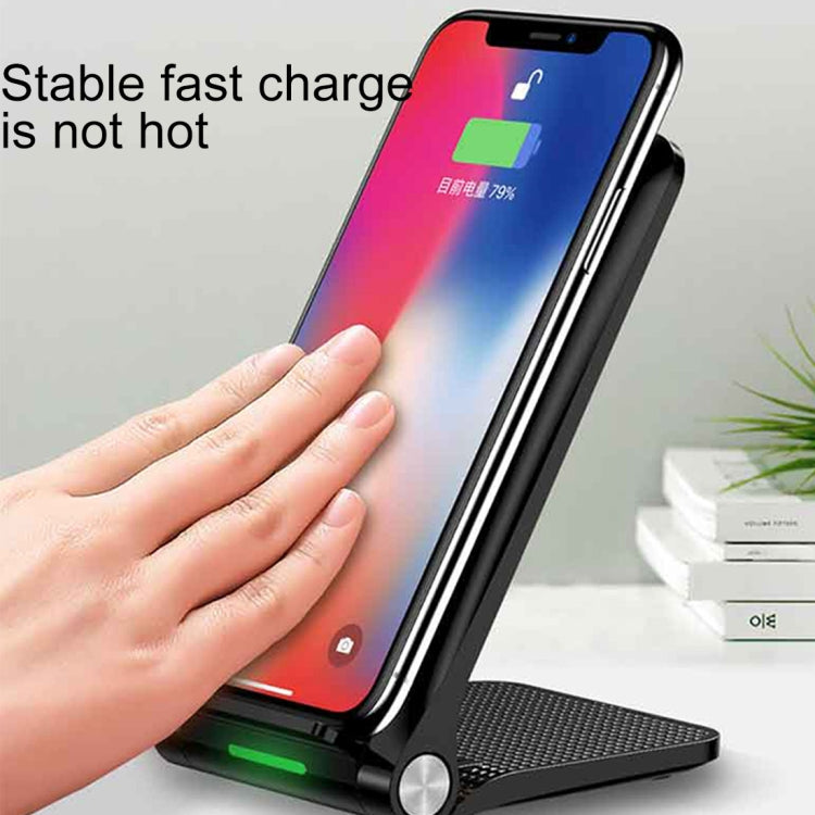 TOTUDESIGN CACW-020 Skyscraper Series Round 10W Fast Charging Qi Wireless Charger Pad, For iPhone, Galaxy, Huawei, Xiaomi, LG, HTC and Other Smart Phones