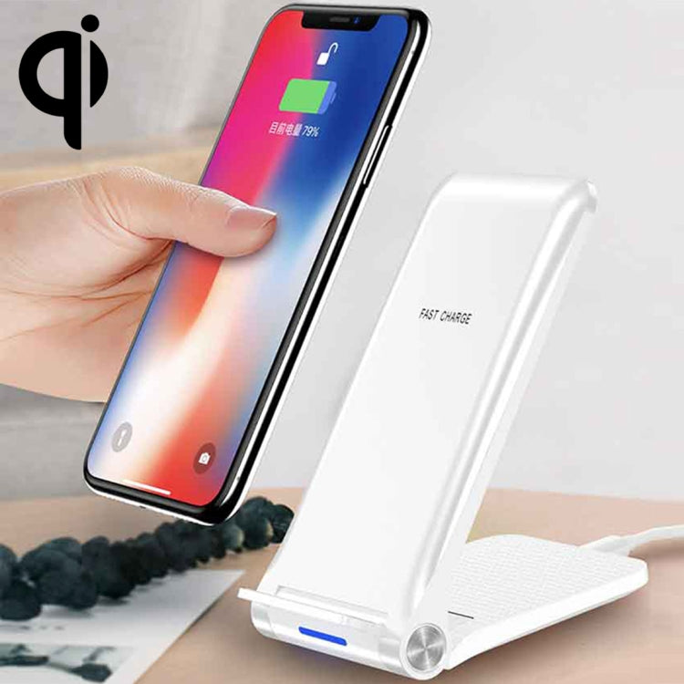TOTUDESIGN CACW-020 Skyscraper Series Round 10W Fast Charging Qi Wireless Charger Pad, For iPhone, Galaxy, Huawei, Xiaomi, LG, HTC and Other Smart Phones